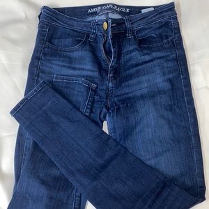 Navy Denim Jeans